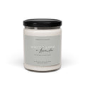 Relaxing White Sage & Lavender Soy Candle - Eco-Friendly Aromatherapy,