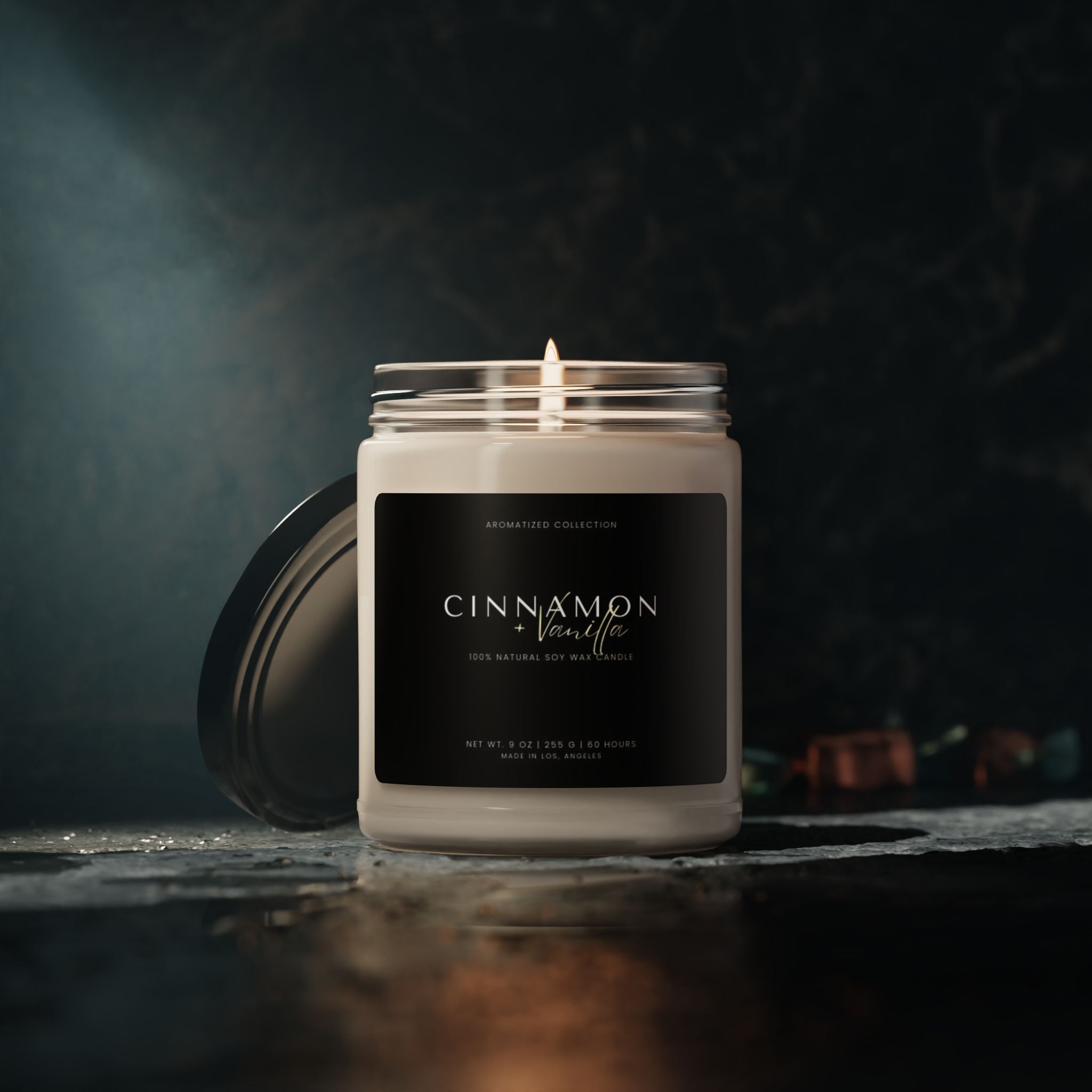 Cinnamon & Vanilla | Cozy Home Decor, Relaxation Gift, Aromatherapy, - Cart2u.ro