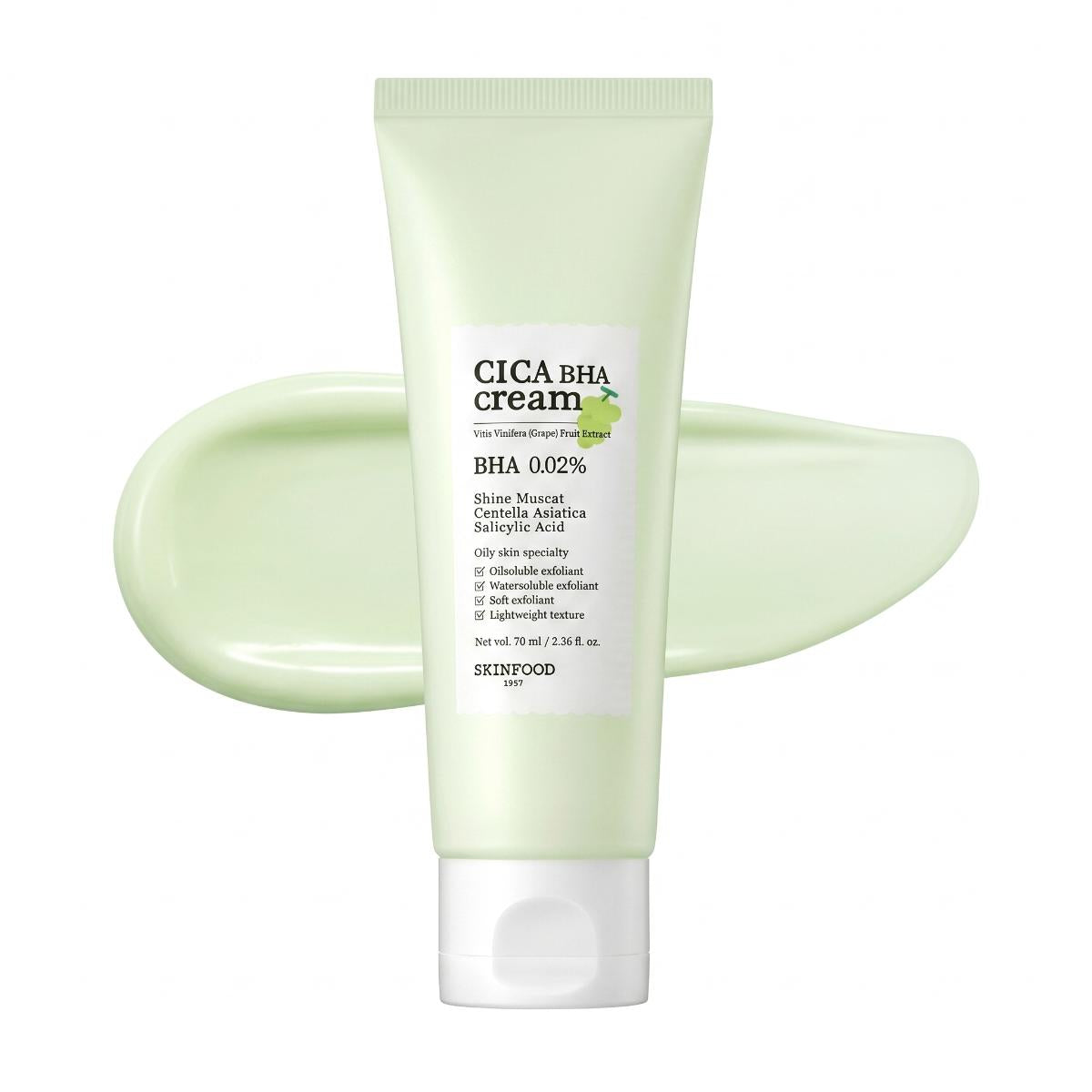 SKINFOOD Shine Muscat Cica BHA Cream 70ml