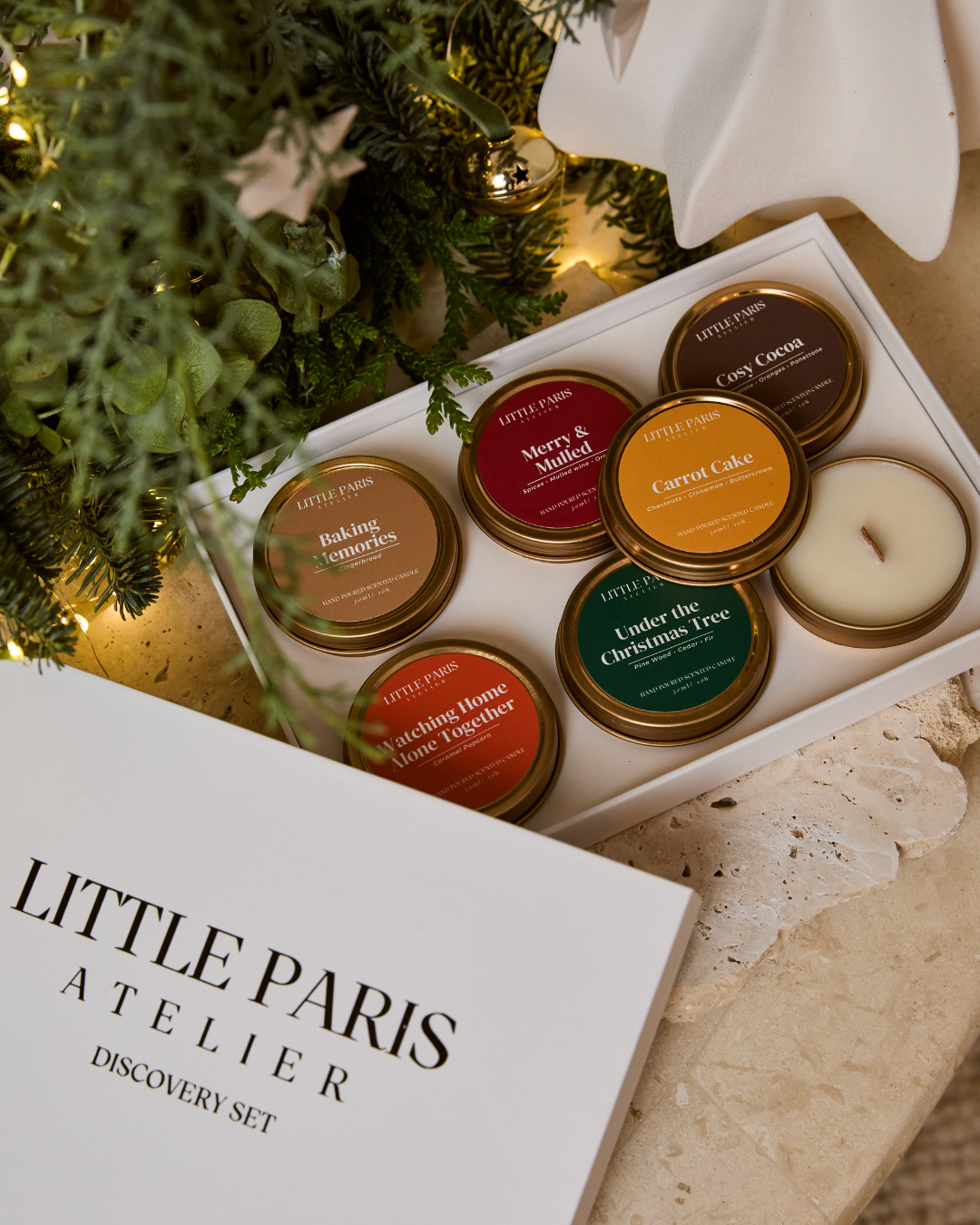 Discovery Box - Colecția de Crăciun Little Paris Atelier