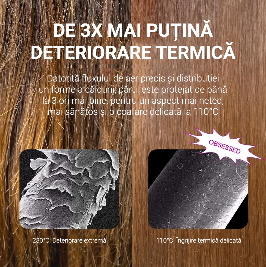 Perie cu aer cald Wavytalk Air Sculpt 5-in-1 Aura Beauty