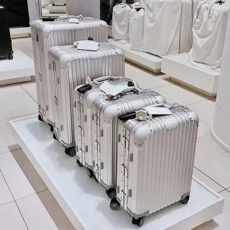 Aluminum Magnesium Alloy Luggage Large Capacity Trolley Case - Cart2u.ro