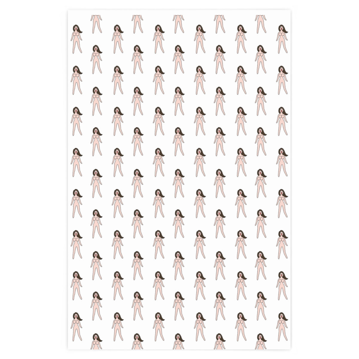 Blow Up Doll Wrapping Paper