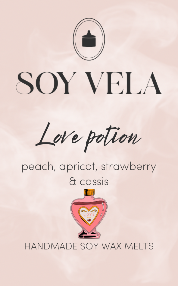 Ceară parfumată Love potion SOY VELA