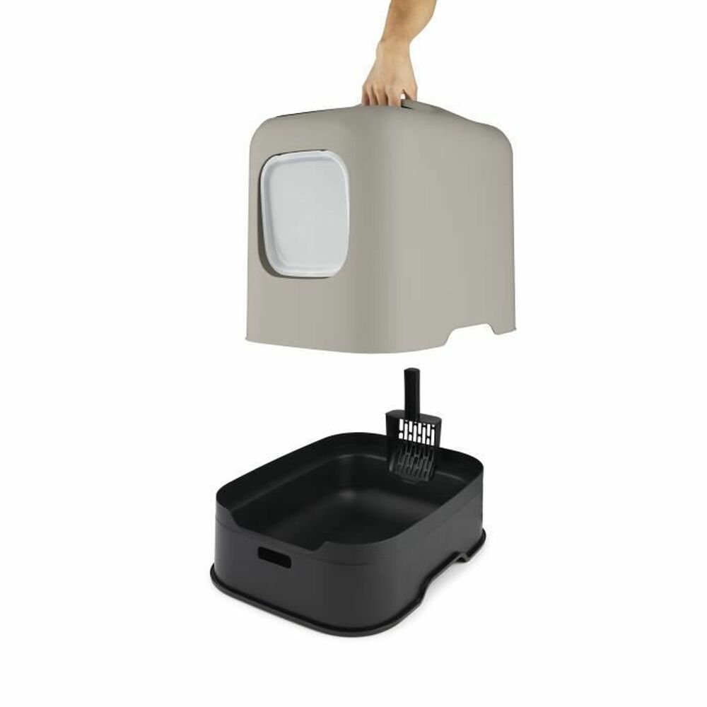Cat Litter Box Rotho My Pet CAPUCCINO Plastic - Cart2u.ro