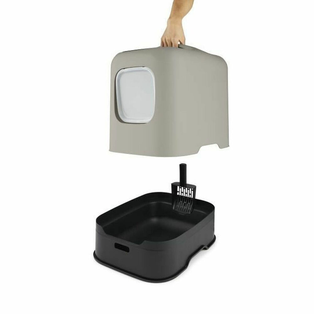 Cat Litter Box Rotho My Pet CAPUCCINO Plastic - Cart2u.ro
