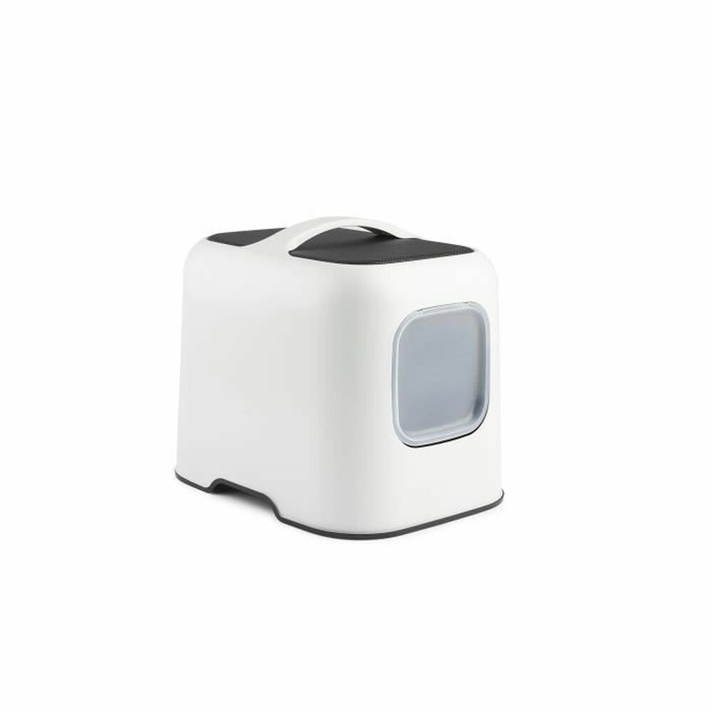 Cat Litter Box Rotho My Pet MISTLETOE 51 x 39,5 x 44,3 cm White - Cart2u.ro