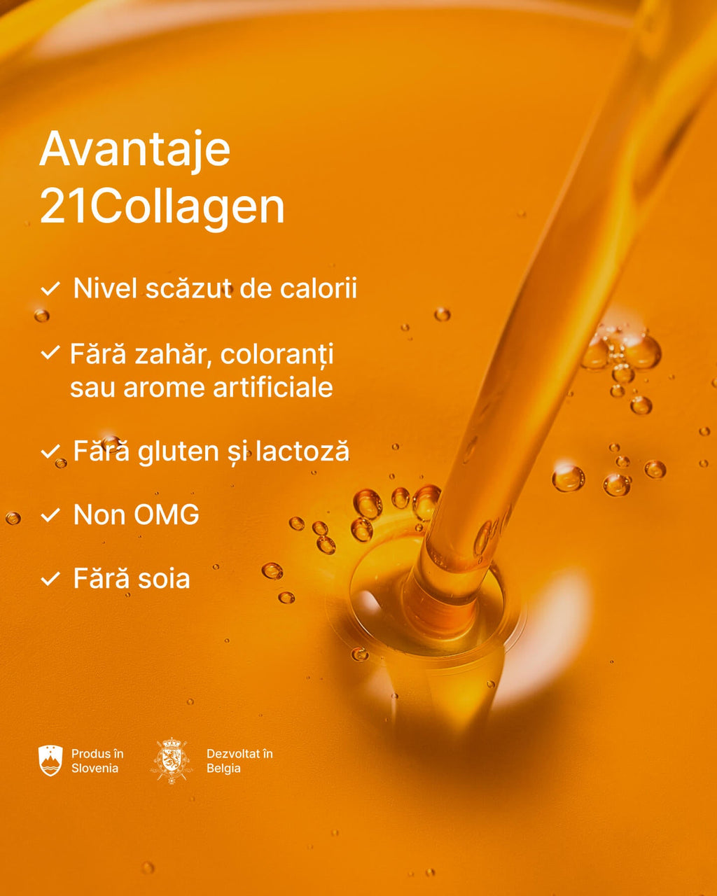 Colagen Marin Lichid Hidrolizat 480ml – 10000mg 21collagen.RO