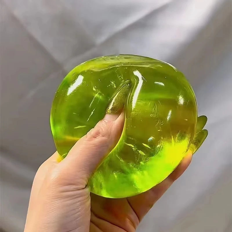Vaseline Cracking Wax Ball Fidget Toy Handmade Cantaloupe Chocolate Squeeze Ball ASMR Sensory Stress Relief Decompression Gift
