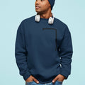 Mens Angled Logo Crewneck Sweatshirt - Cart2u.ro
