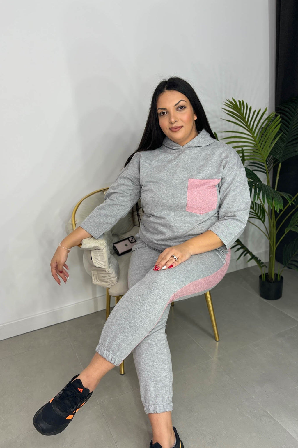 Trening dama marimi mari Glitter 8025-23 BIGsize
