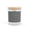 Mango Coconut Scented Soy Candle, Astrology Gift, Natural Wax Candle, - Cart2u.ro