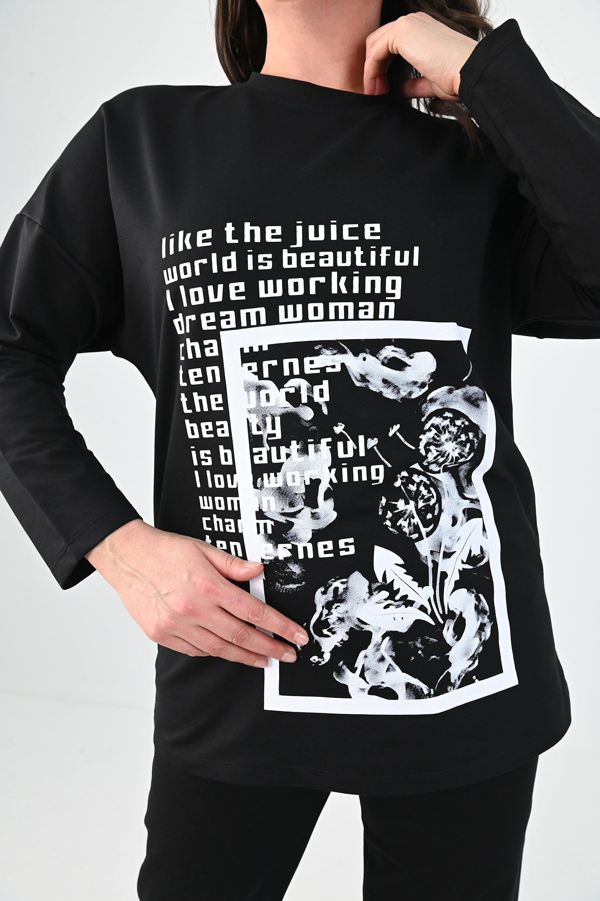 Trening dama marimi mari bumbac 8075 BIGsize