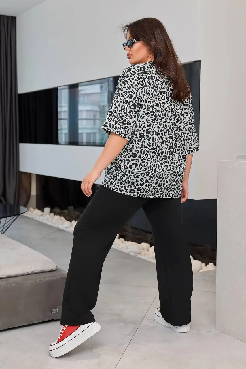 Trening dama marimi mari Print 8113 BIGsize