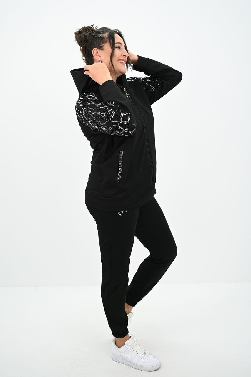 Trening dama marimi mari cu strasuri 8129 BIGsize