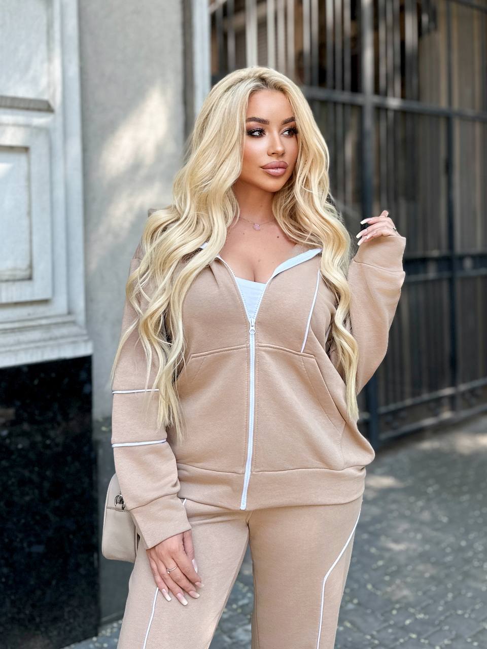 Trening dama marimi mari cu fermoare laterale 8130 BIGsize