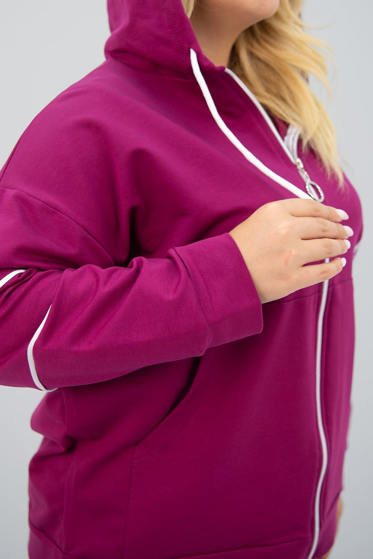 Trening dama marimi mari cu fermoare laterale 8130 BIGsize