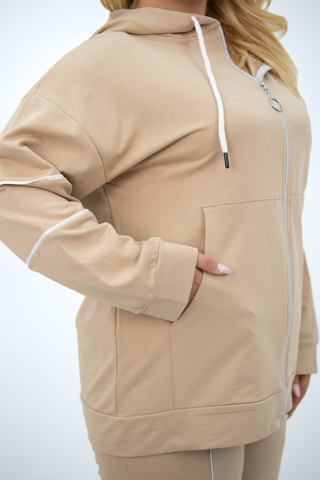 Trening dama marimi mari cu fermoare laterale 8130 BIGsize