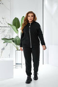 Trening dama marimi mari cu fermoar 8136 BIGsize