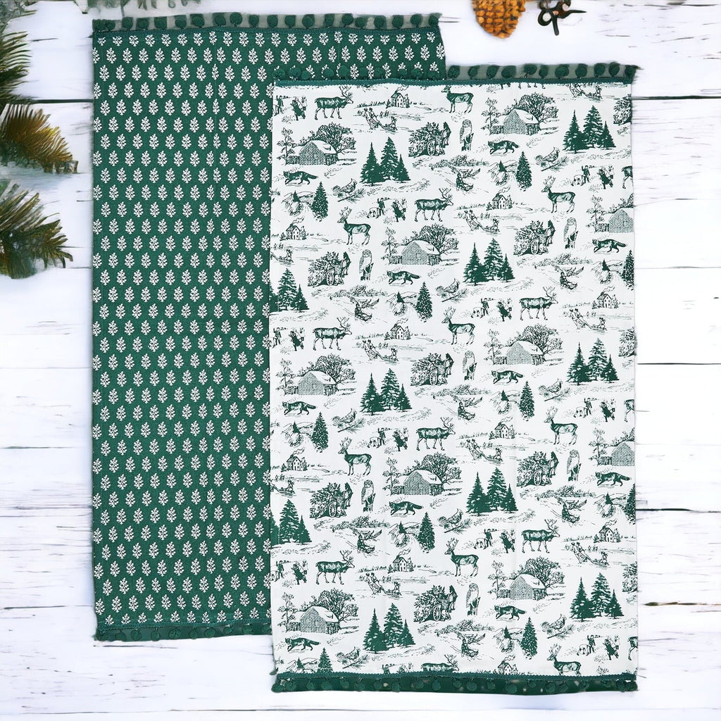 Forest Green Towels - Cart2u.ro