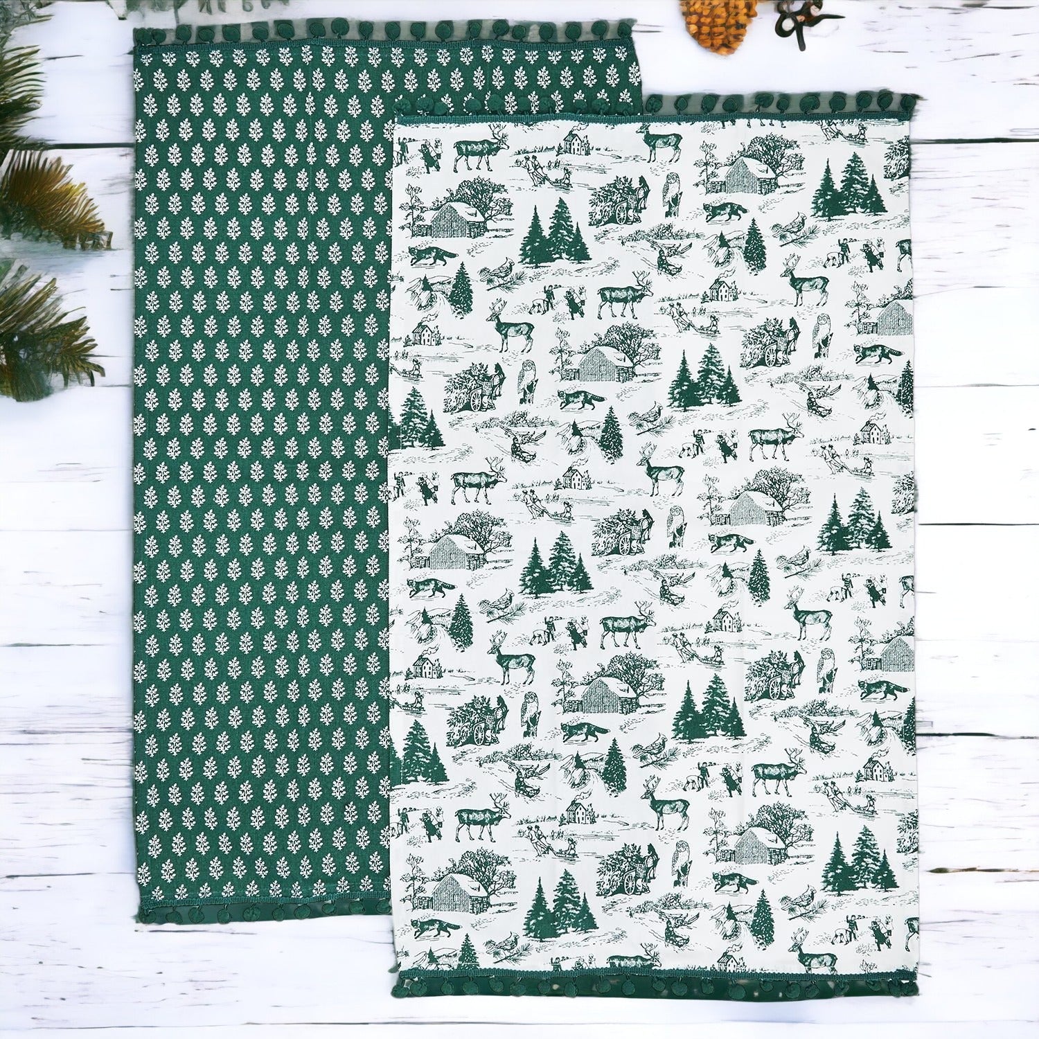 Forest Green Towels - Cart2u.ro