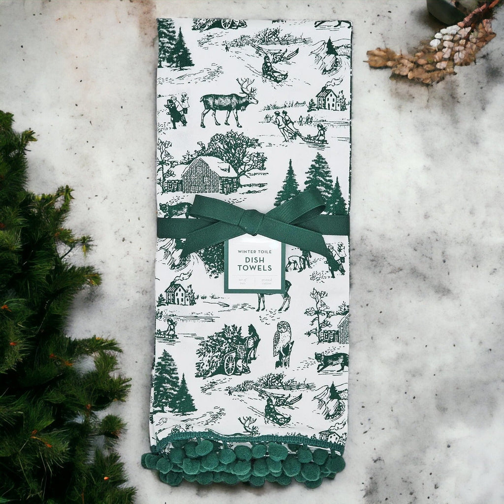 Forest Green Towels - Cart2u.ro
