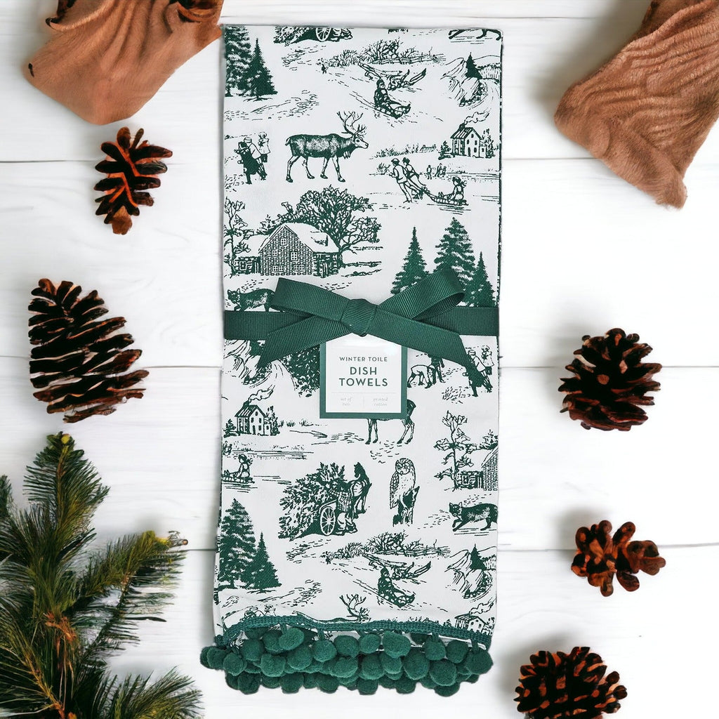 Forest Green Towels - Cart2u.ro