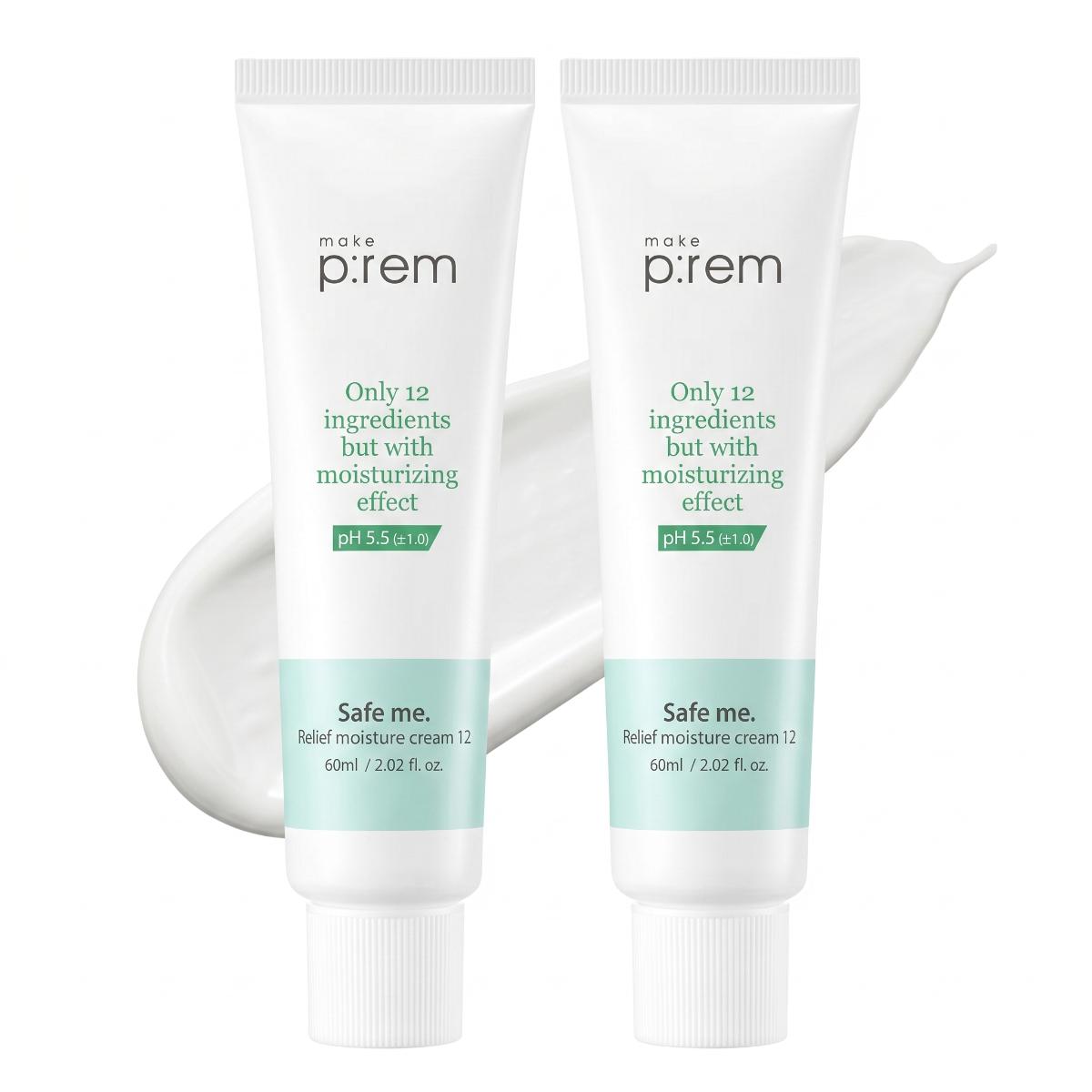make p:rem Safe me. Relief Moisture Cream 12 60ml 2 pack
