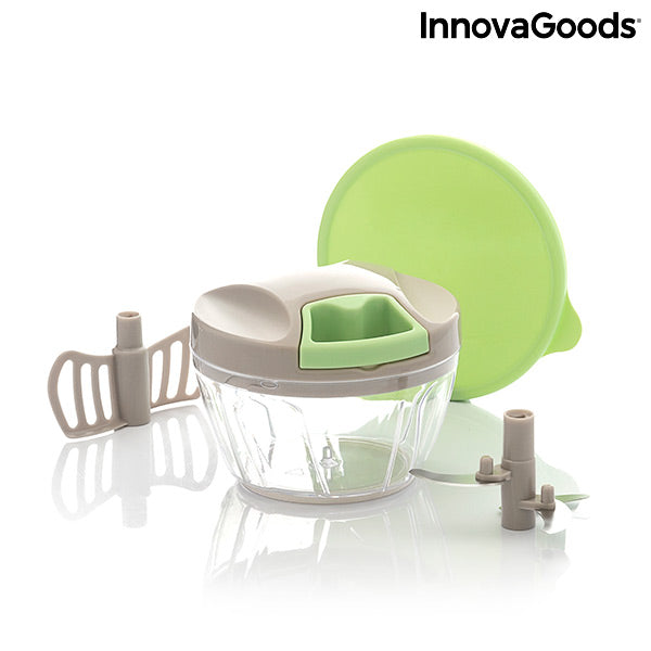 Manual mini chopper with pull cord Spinop InnovaGoods - Cart2u.ro