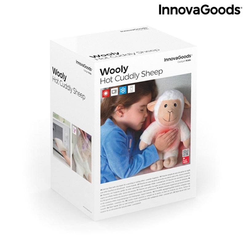 Sheep Soft Toy with Warming and Cooling Effect Wooly InnovaGoods - Cart2u.ro