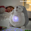 Hedgehog Soft Toy with White Noise and Nightlight Projector Spikey - Cart2u.ro