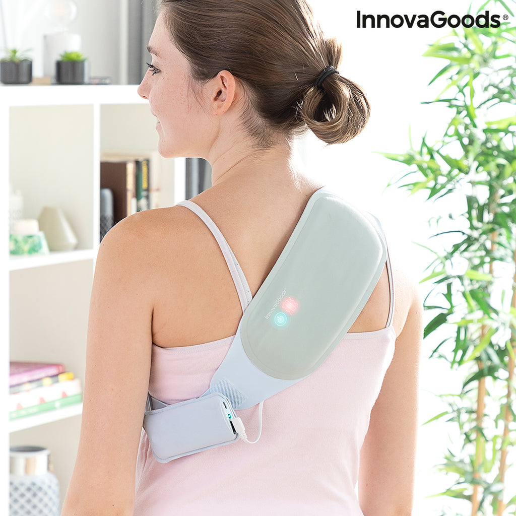 Rechargeable Wireless Massage and Heat Belt Beldisse InnovaGoods - Cart2u.ro