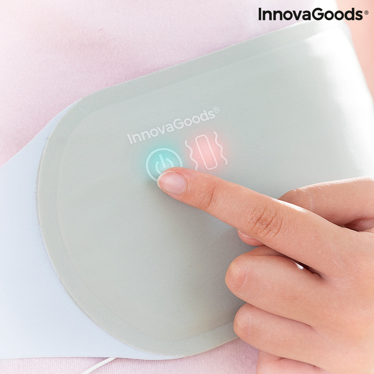 Rechargeable Wireless Massage and Heat Belt Beldisse InnovaGoods - Cart2u.ro