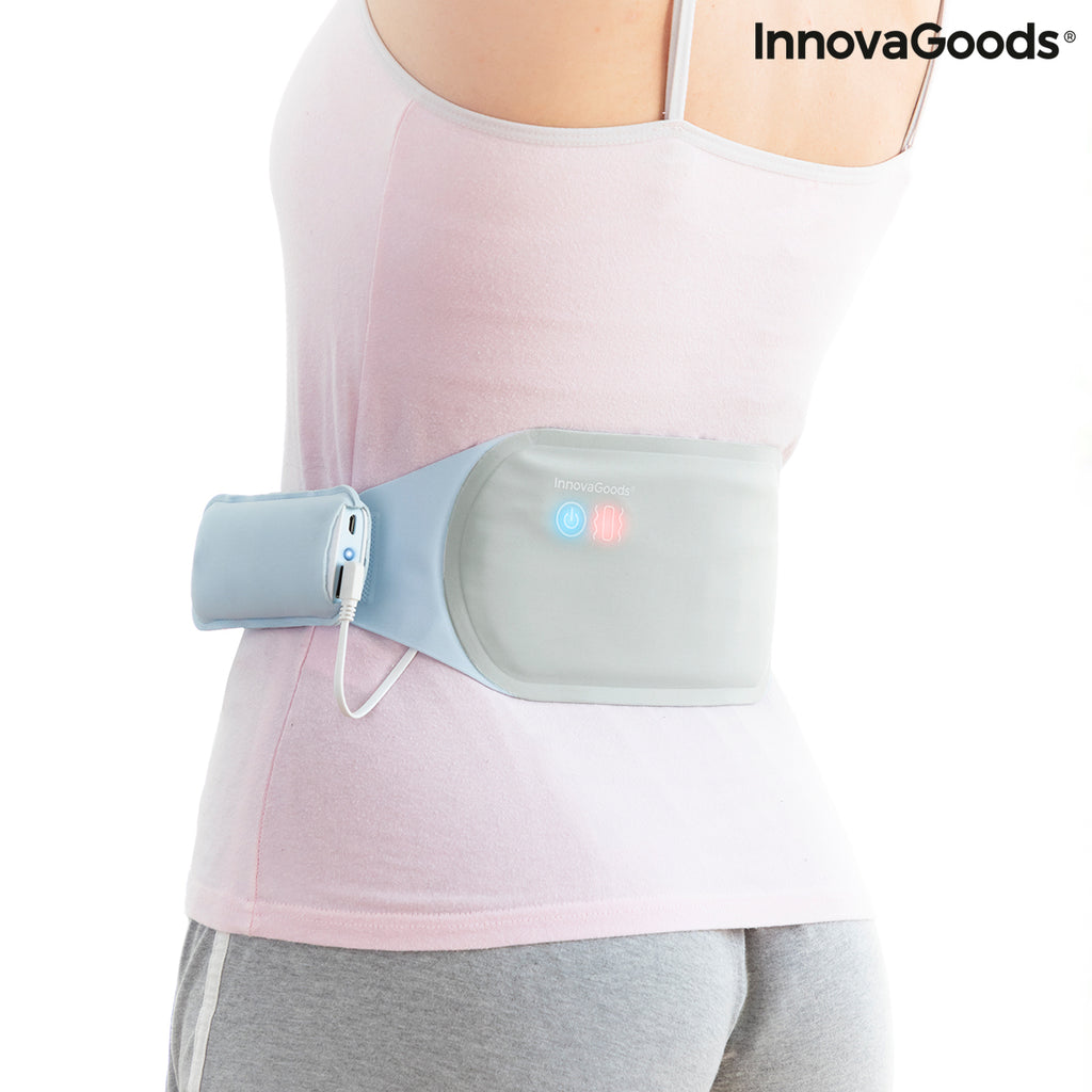 Rechargeable Wireless Massage and Heat Belt Beldisse InnovaGoods - Cart2u.ro