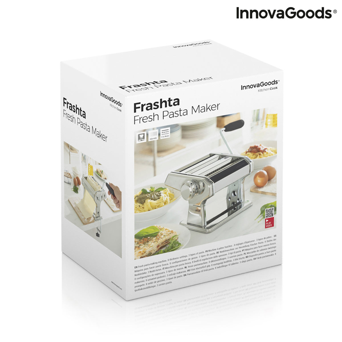 Machine for making Fresh Pasta with Recipes Frashta InnovaGoods - Cart2u.ro