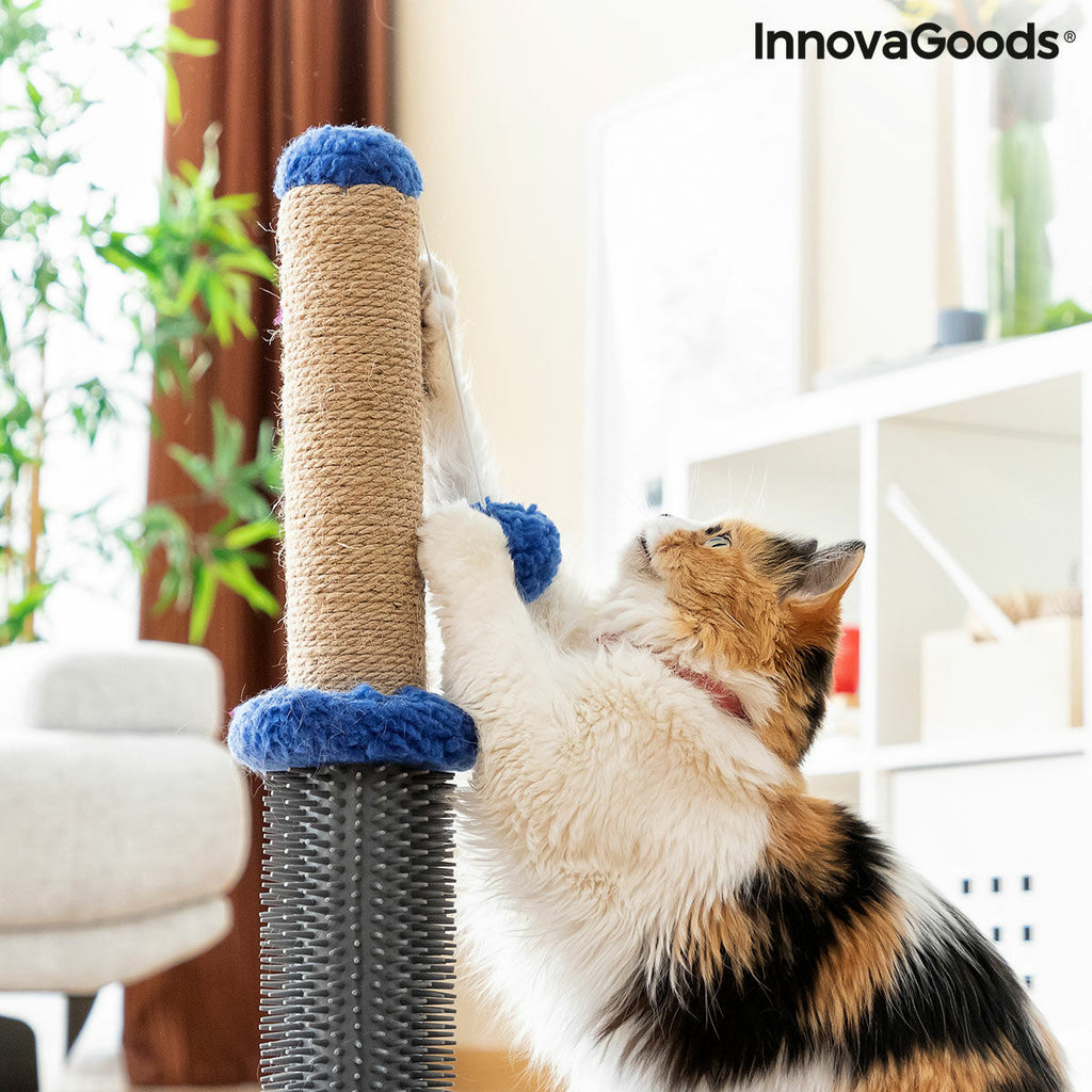Cat Scratching and Massage Post with Ball Miausage InnovaGoods - Cart2u.ro