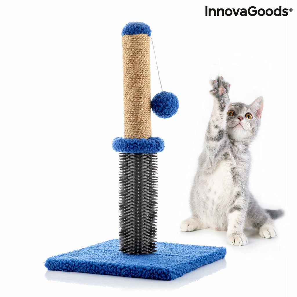 Cat Scratching and Massage Post with Ball Miausage InnovaGoods - Cart2u.ro