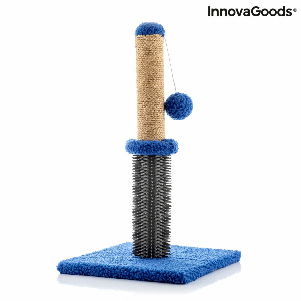 Cat Scratching and Massage Post with Ball Miausage InnovaGoods - Cart2u.ro
