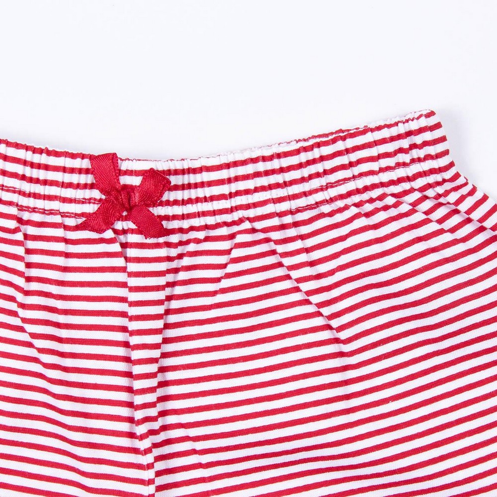 Summer Pyjama Minnie Mouse White Red