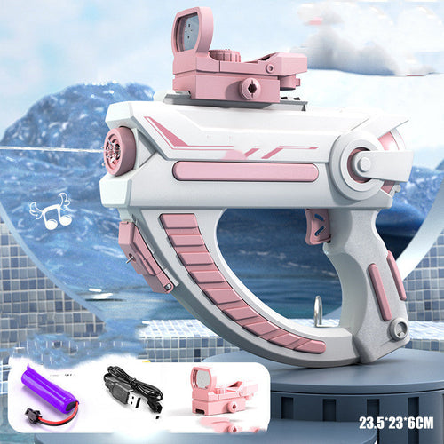Summer Fully Automatic Electric Water Gun Rechargeable Long-Range - Cart2u.ro