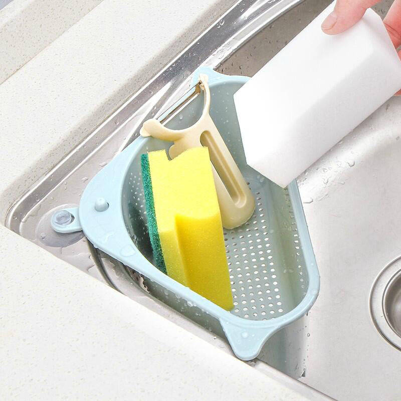 Kitchen Sink Multi-function Triangle Storage Rack Multi-purpose - Cart2u.ro