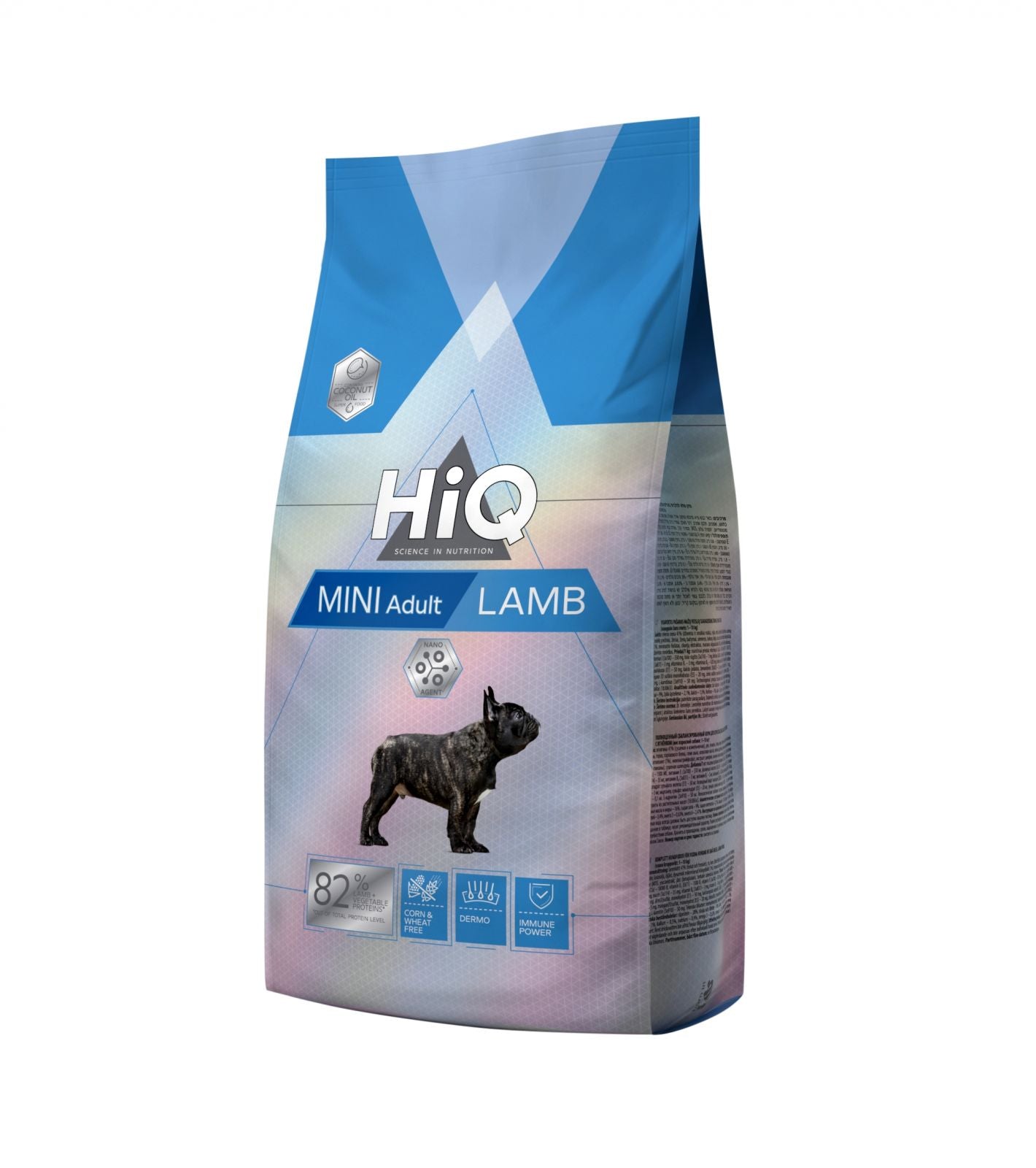 Hrana uscata pentru caini adult de talie mica cu carne de miel, HiQ Mini Adult Lamb, 1.8 kg endler