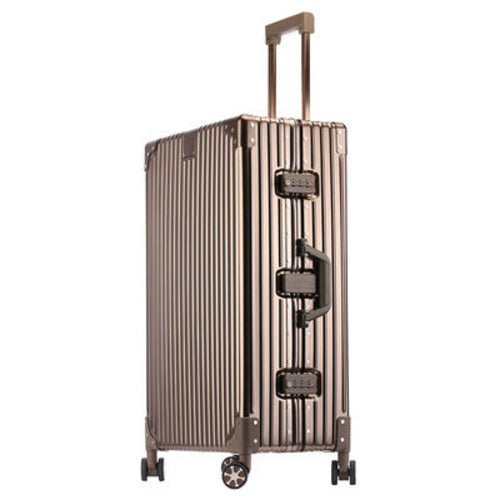 Aluminum Magnesium Alloy Luggage Large Capacity Trolley Case - Cart2u.ro