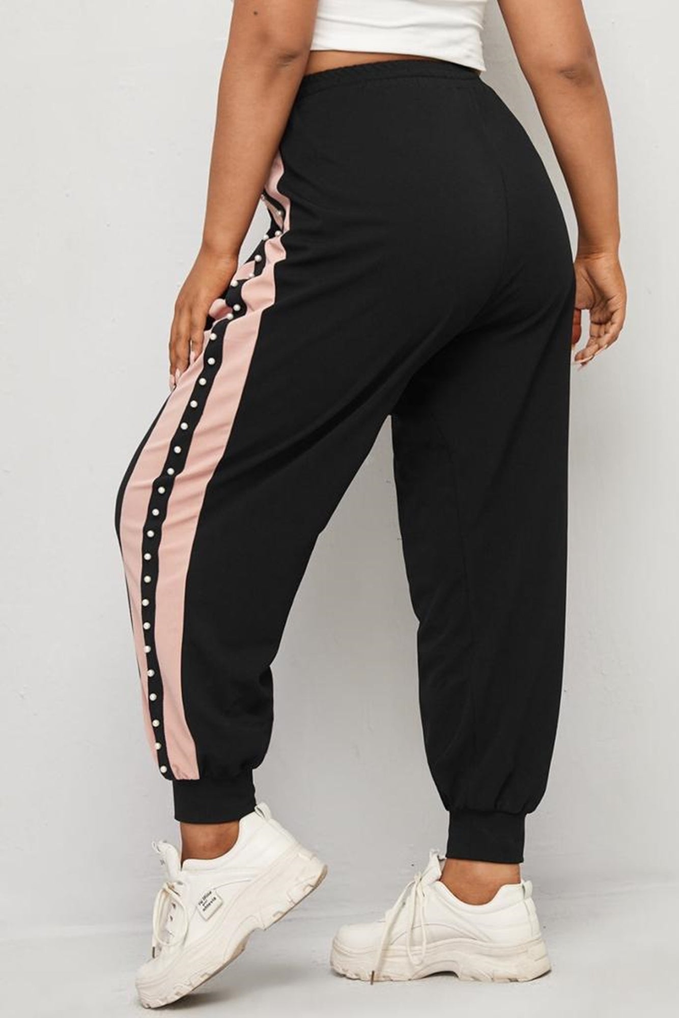Pantalon dama marimi mari de trening 9814-22 BIGsize
