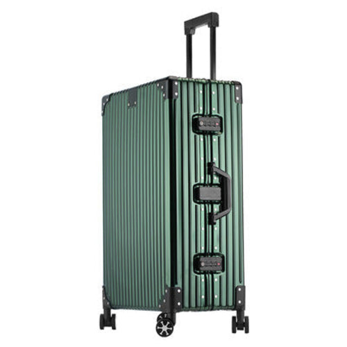 Aluminum Magnesium Alloy Luggage Large Capacity Trolley Case - Cart2u.ro