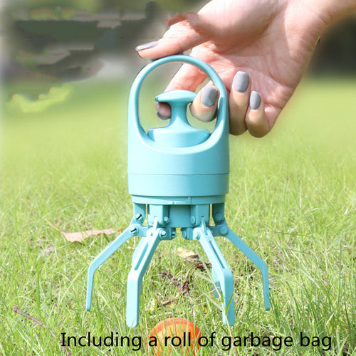Portable Lightweight Dog Pooper Scooper With Built-in Poop Bag - Cart2u.ro