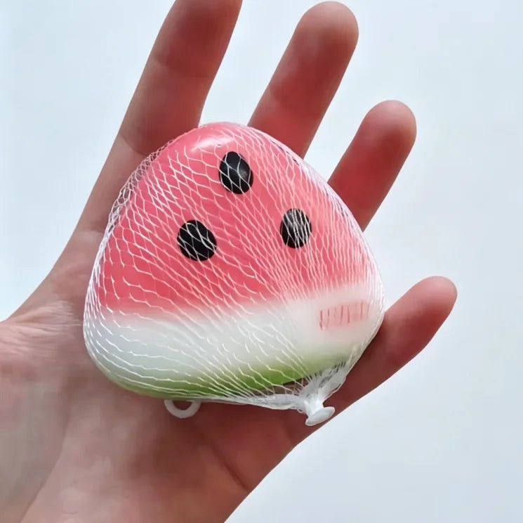 Vaseline Cracking Wax Ball Fidget Toy Handmade Cantaloupe Chocolate Squeeze Ball ASMR Sensory Stress Relief Decompression Gift