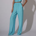 Pantaloni lungi, drepti, din in Bluey Carolina D