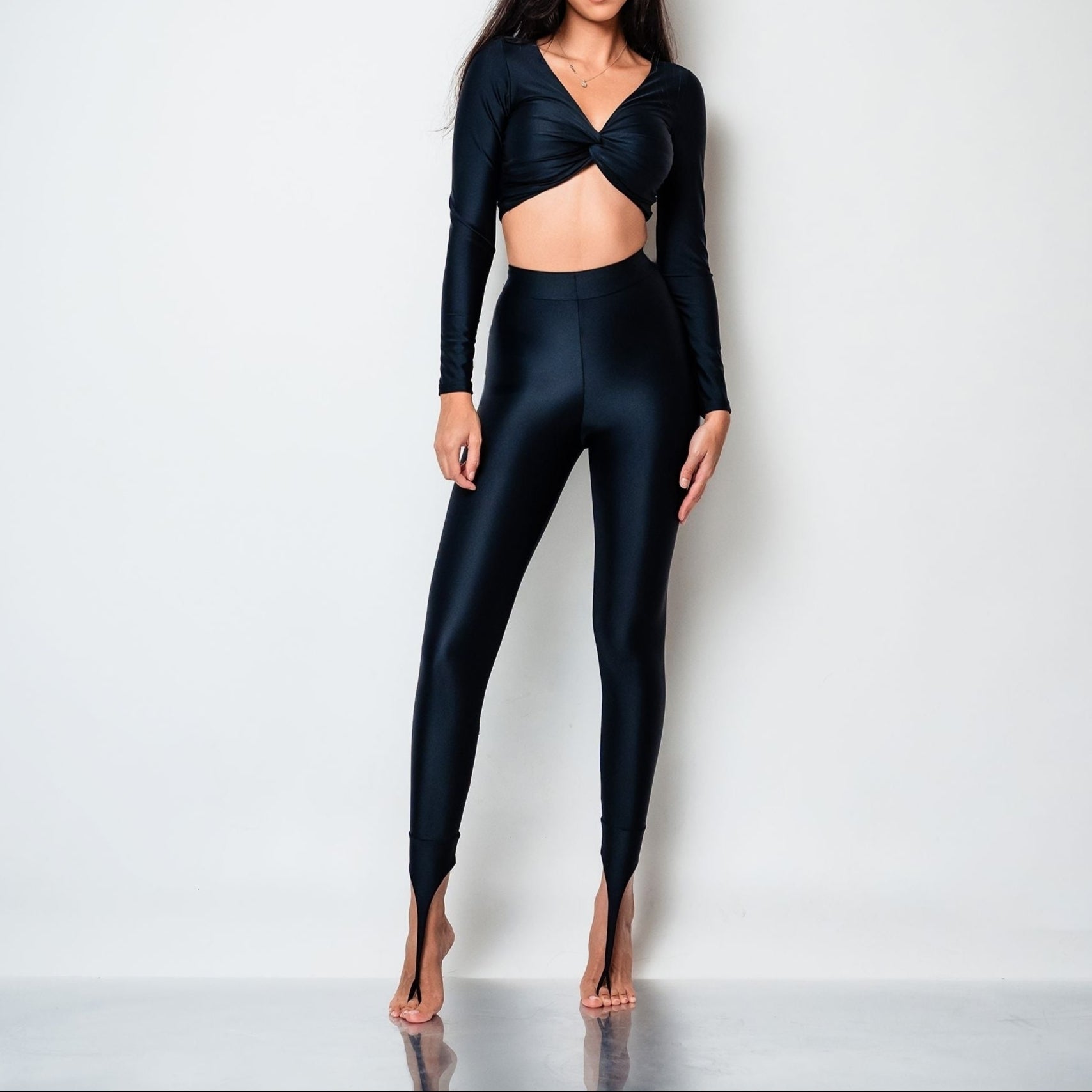 Colanti modelatori cu efect de alungire conceputi pentru incaltaminte cu toc inalt Foxy Carolina D