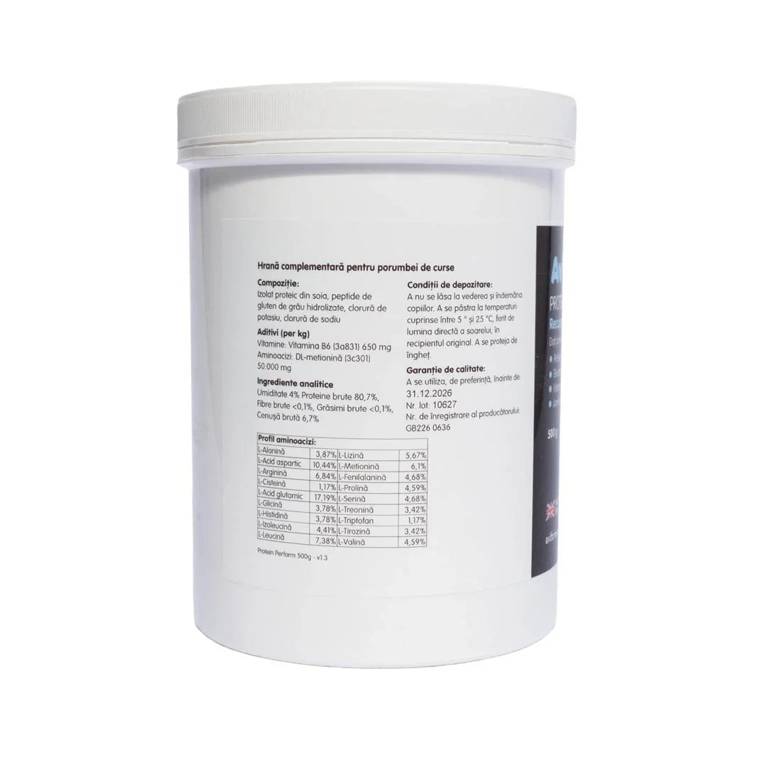 Aviform Protein Perform – Proteine 84% pentru porumbei de curse 500 g DalisPet